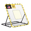 Baseball & Softball Fielding Trainer Rebounder Net, Portable Practice Equipment for Throwing, Catching and Fielding Skills