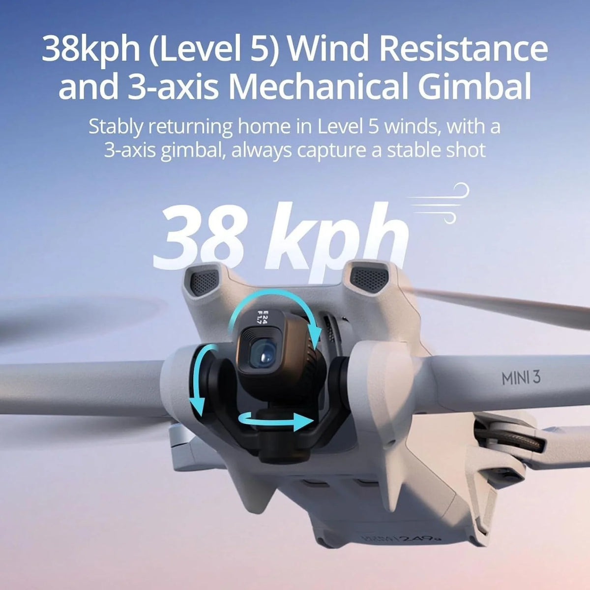4K Camera Drone with 38-Min. Flight Time, 10 km Video Transmission, GPS Auto Return and Vertical Shooting