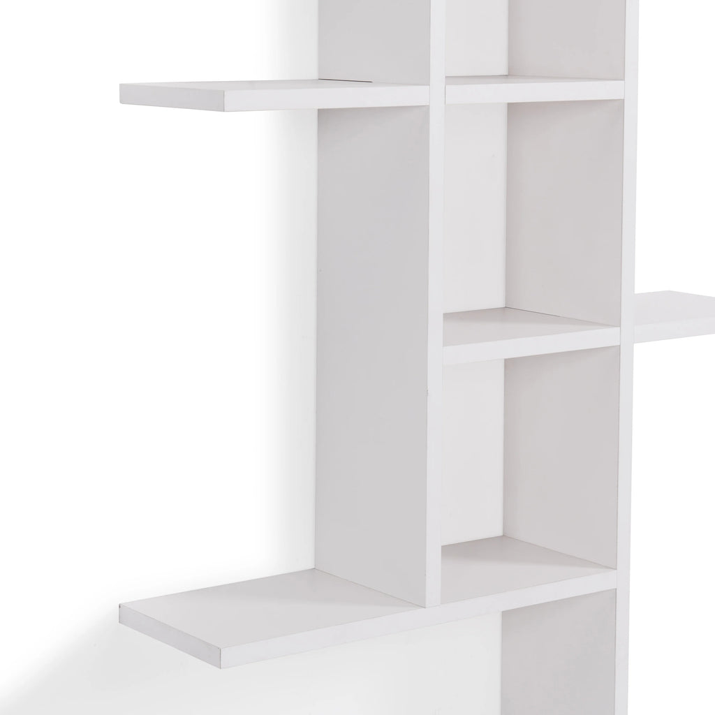 Cantilever Floating Wall Shelf, Modern Decorative Display Shelf for Living Room, Bedroom and Home Storage