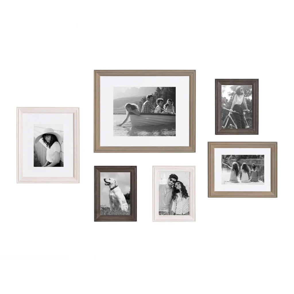Gallery Wall Frame Set, Multi-Piece Decorative Picture Frames for Photos, Artwork and Home Decor
