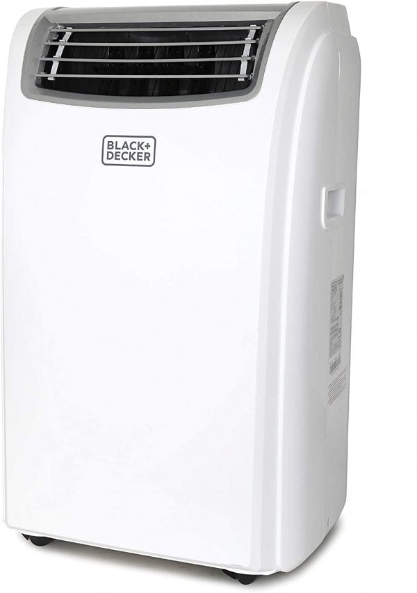 14,000 BTU Portable Air Conditioner with Heat and Remote Control, White