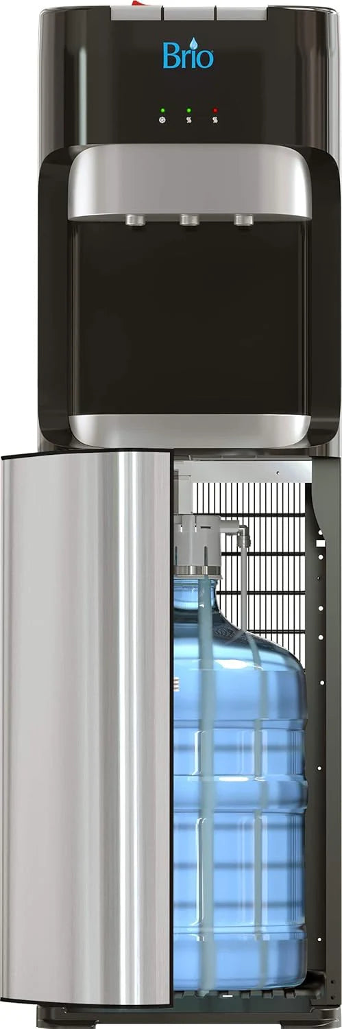 Bottom Loading Water Cooler Dispenser – 3 Temp Settings with Child Safety Lock & LED Empty Alert