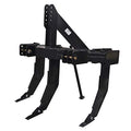 3-Shank Subsoiler Ground Ripper for 3-Point Tractors, Quick Hitch Compatible