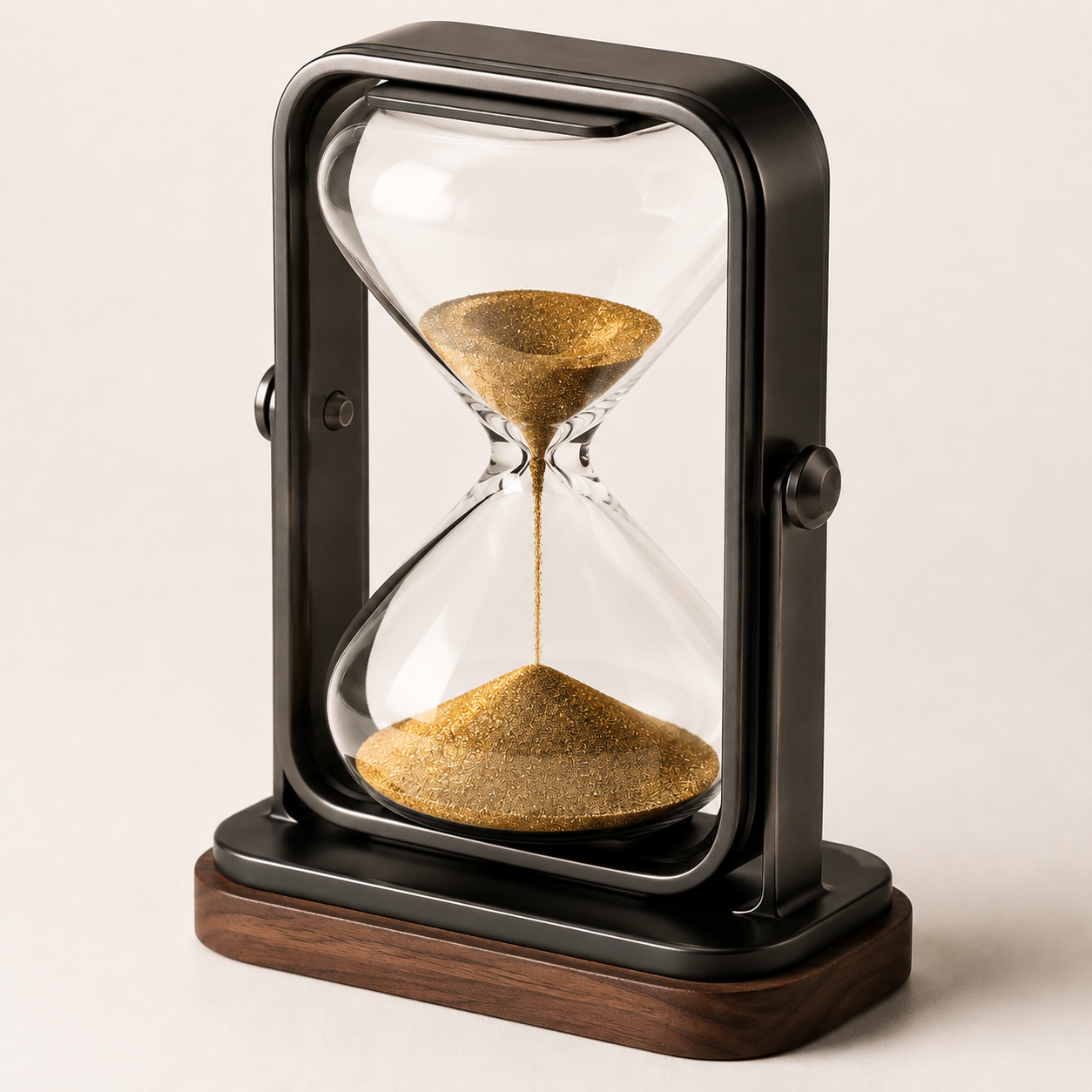 Golden Sand Compact Dashboard Hourglass