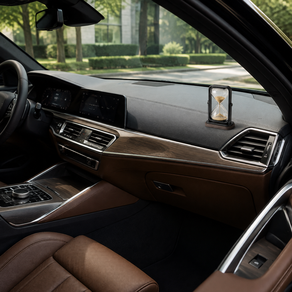 Golden Sand Compact Dashboard Hourglass