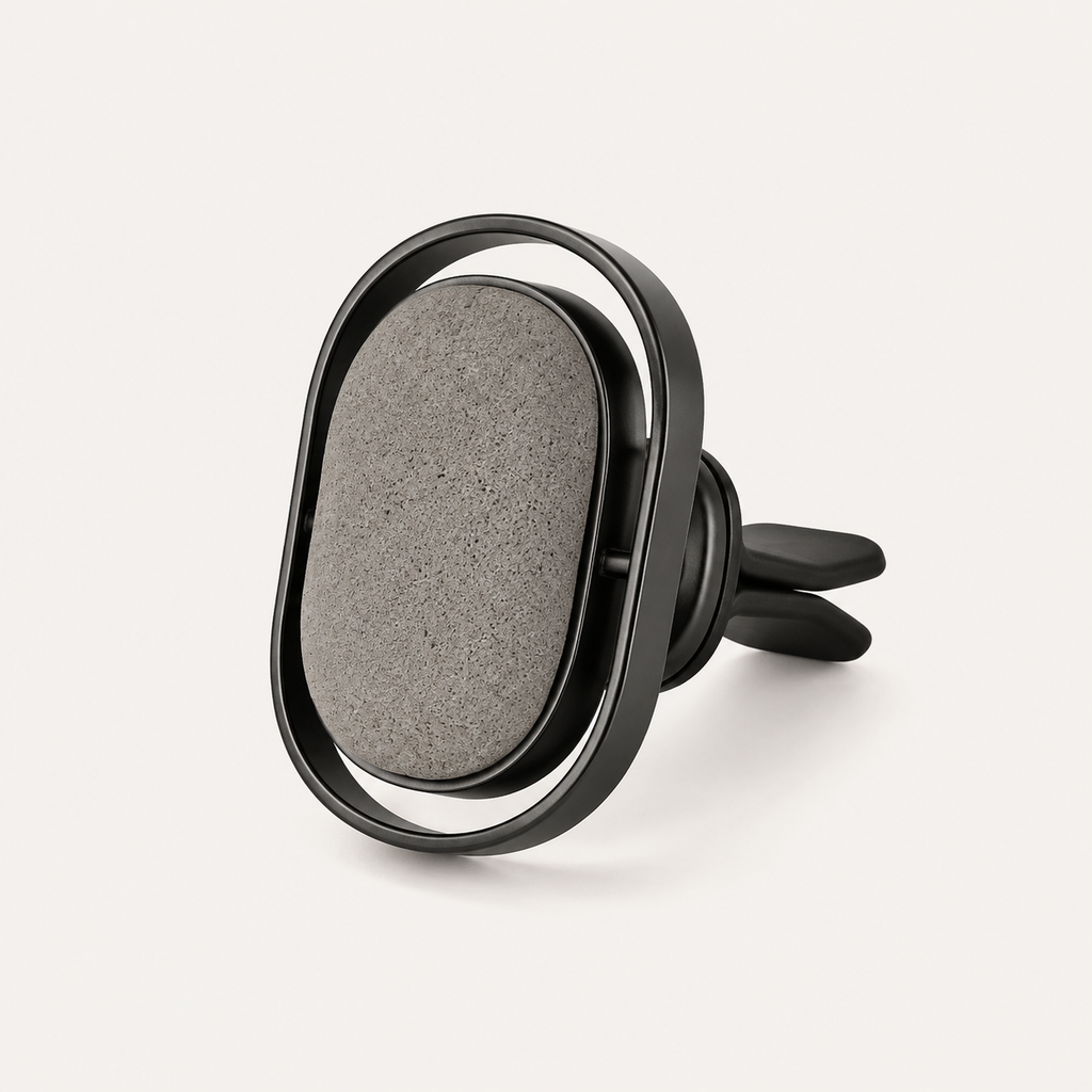 Stone Oval Aroma Car Vent Clip