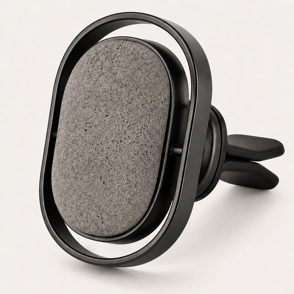 Stone Oval Aroma Car Vent Clip