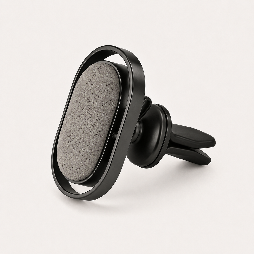 Stone Oval Aroma Car Vent Clip