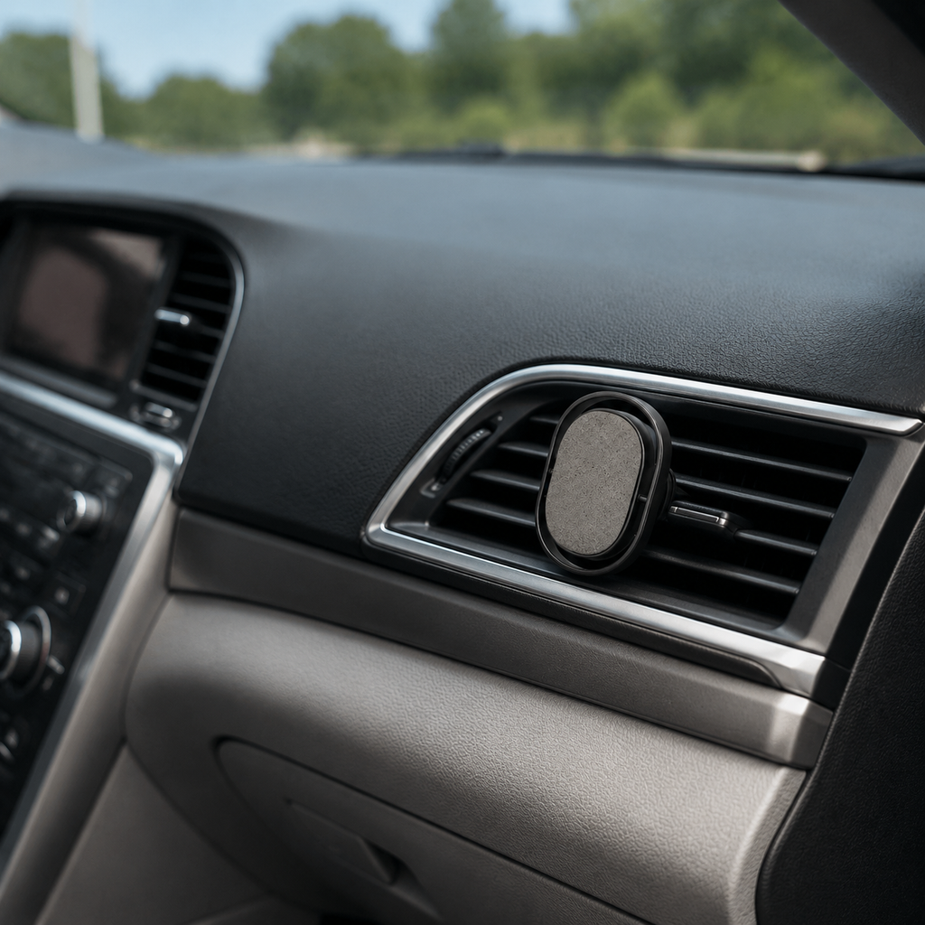 Stone Oval Aroma Car Vent Clip