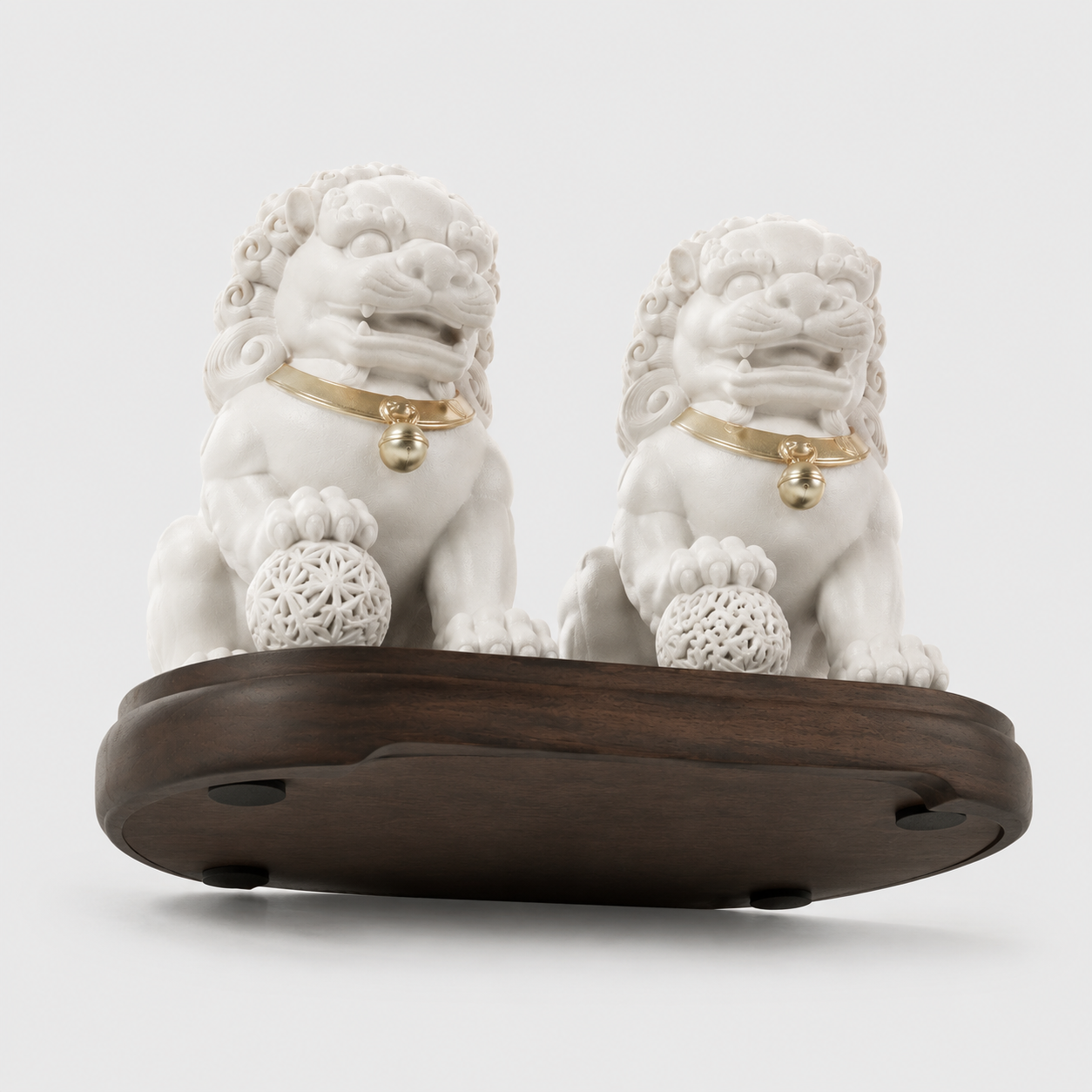 Guardian Lion Pair Dashboard Ornament
