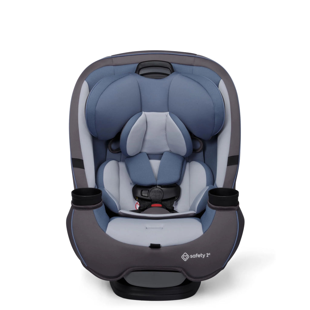 3-in-1 Slim Convertible Car Seat, All-in-One Infant Toddler Booster Seat, Rear & Forward Facing Child Safety Seat, Blue