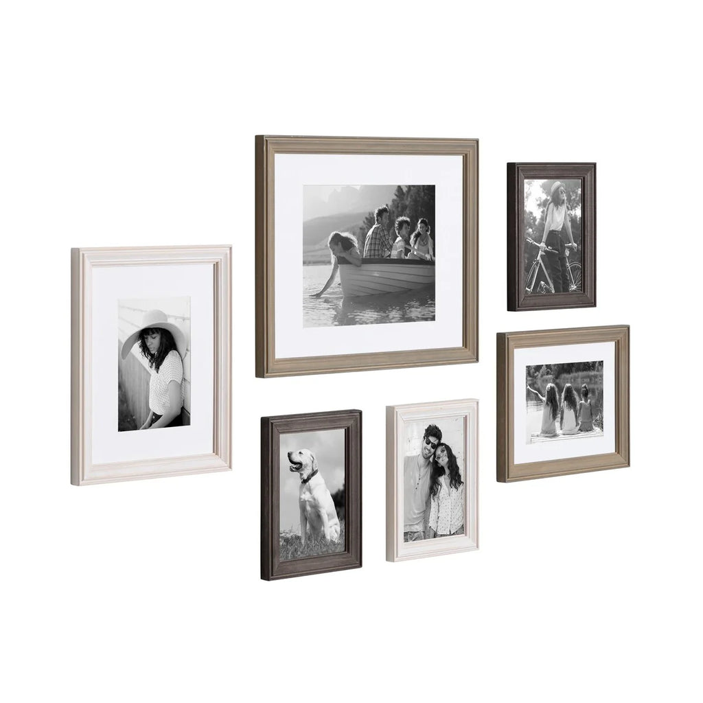 Gallery Wall Frame Set, Multi-Piece Decorative Picture Frames for Photos, Artwork and Home Decor