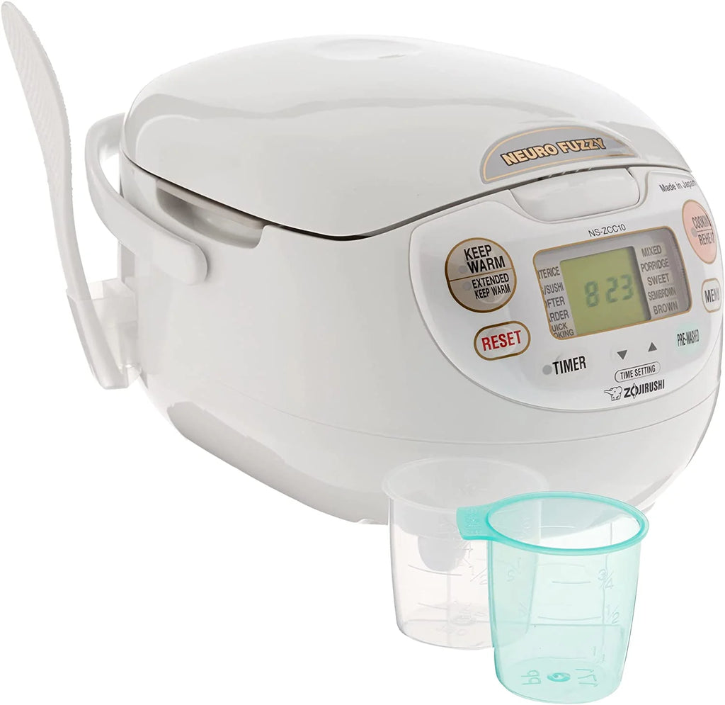 5.5-Cup Rice Cooker, Made in Japan, Premium White
