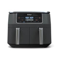 8-Quart Dual-Zone 2-Basket Air Fryer with 6 Cooking Functions