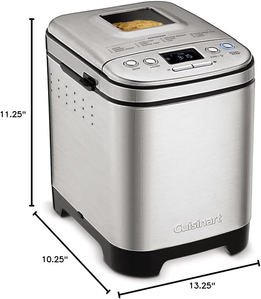 Compact Automatic Bread Maker, Up to 2-Lb. Loaves