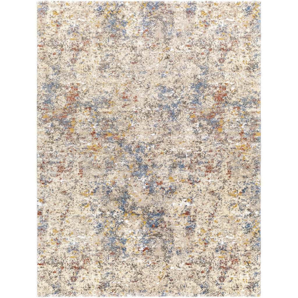 Mid-Century Medallion Area Rug, Modern Decorative Pattern Rug for Living Room, Bedroom and Home Decor