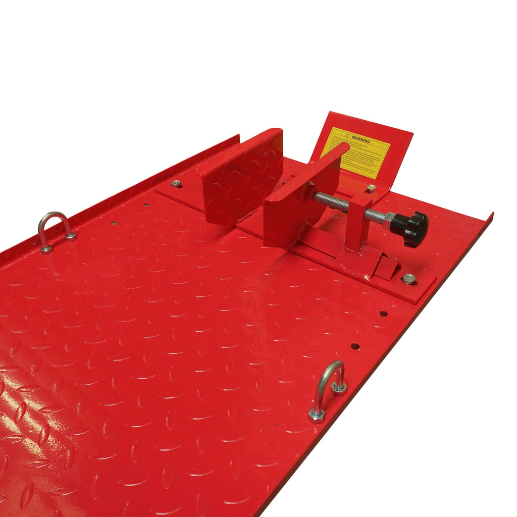 1,000 lb Hydraulic Motorcycle Lift Table Extra Long Heavy Duty
