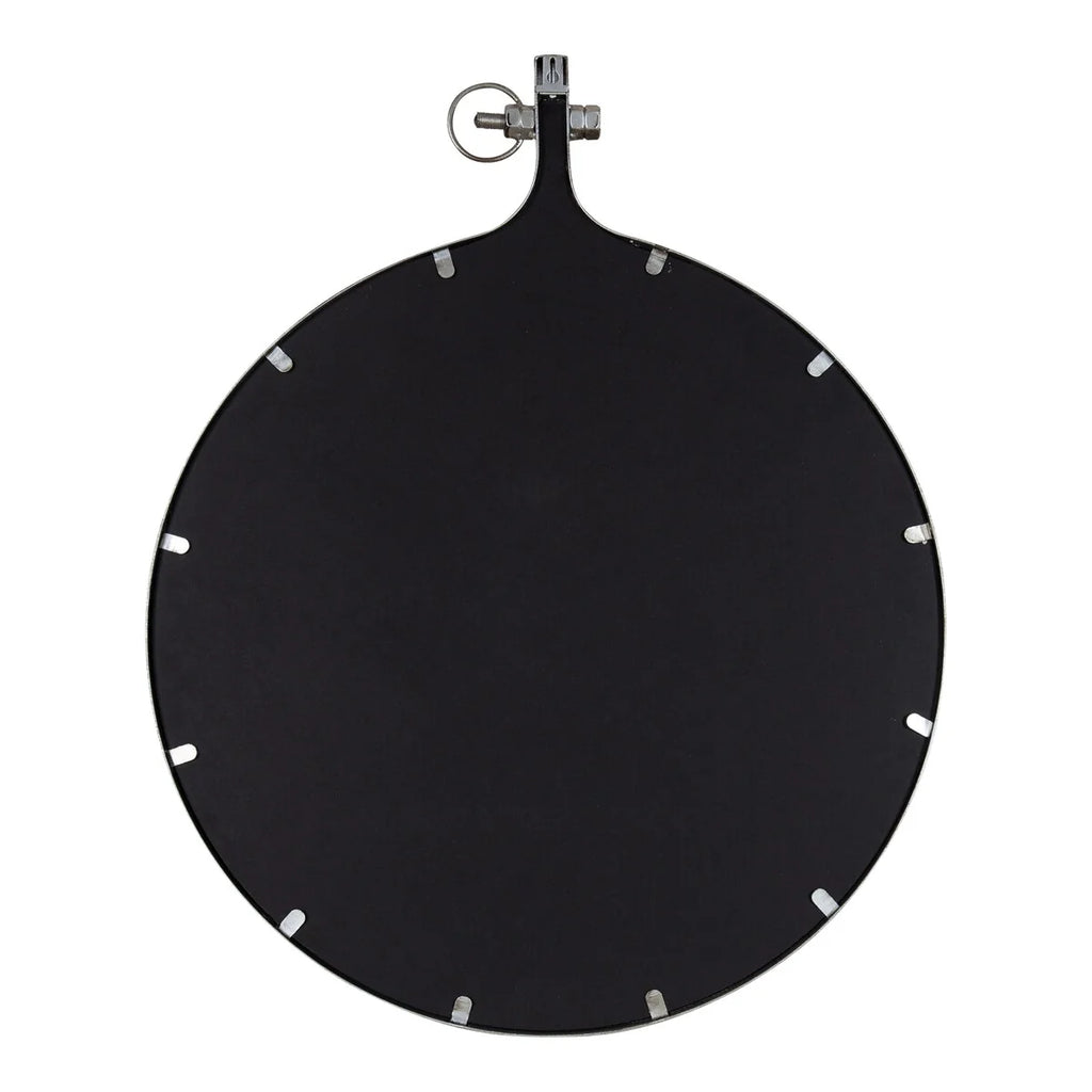 Modern Round Wall Mirror, Decorative Circular Accent Mirror for Living Room, Bedroom and Entryway
