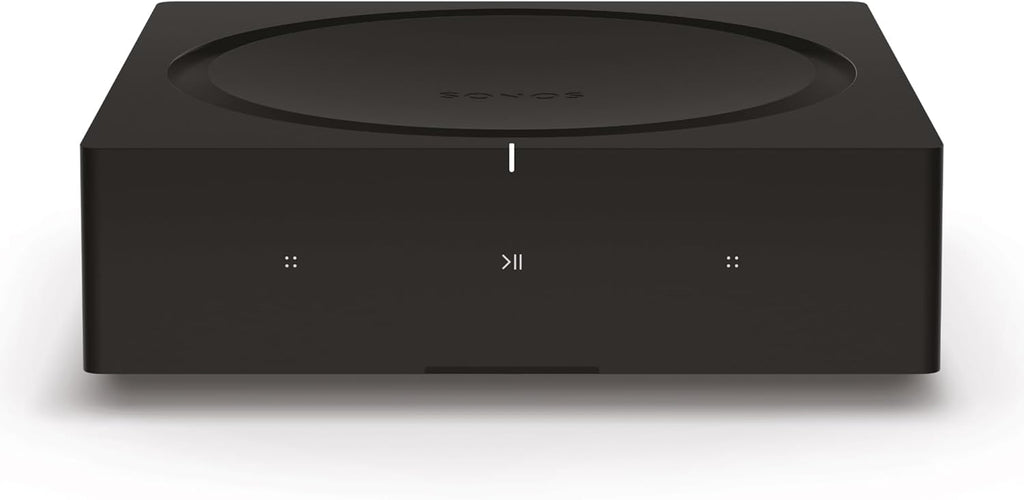Versatile Black Audio Amplifier for All Entertainment