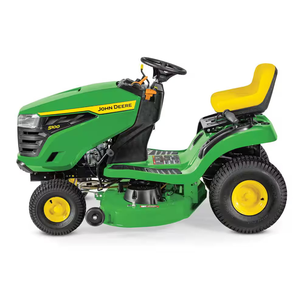 42-Inch 17.5 HP Gas Riding Lawn Mower with Hydrostatic Drive