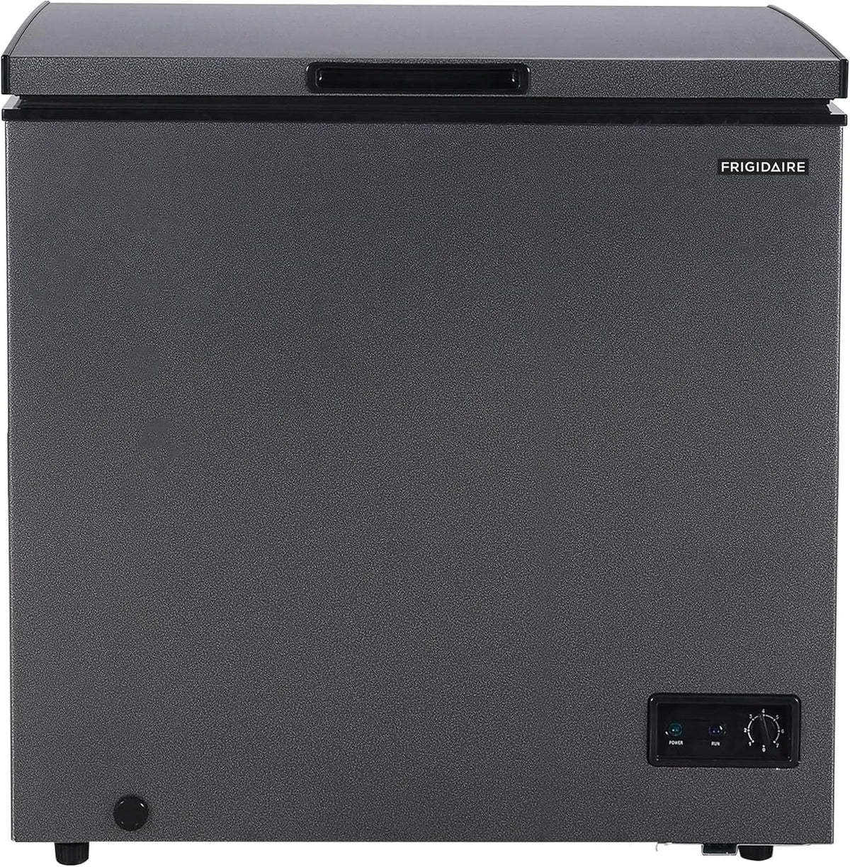 7 Cu. Ft. Chest Freezer with Adjustable Thermostat and Removable Basket, Granita Finish