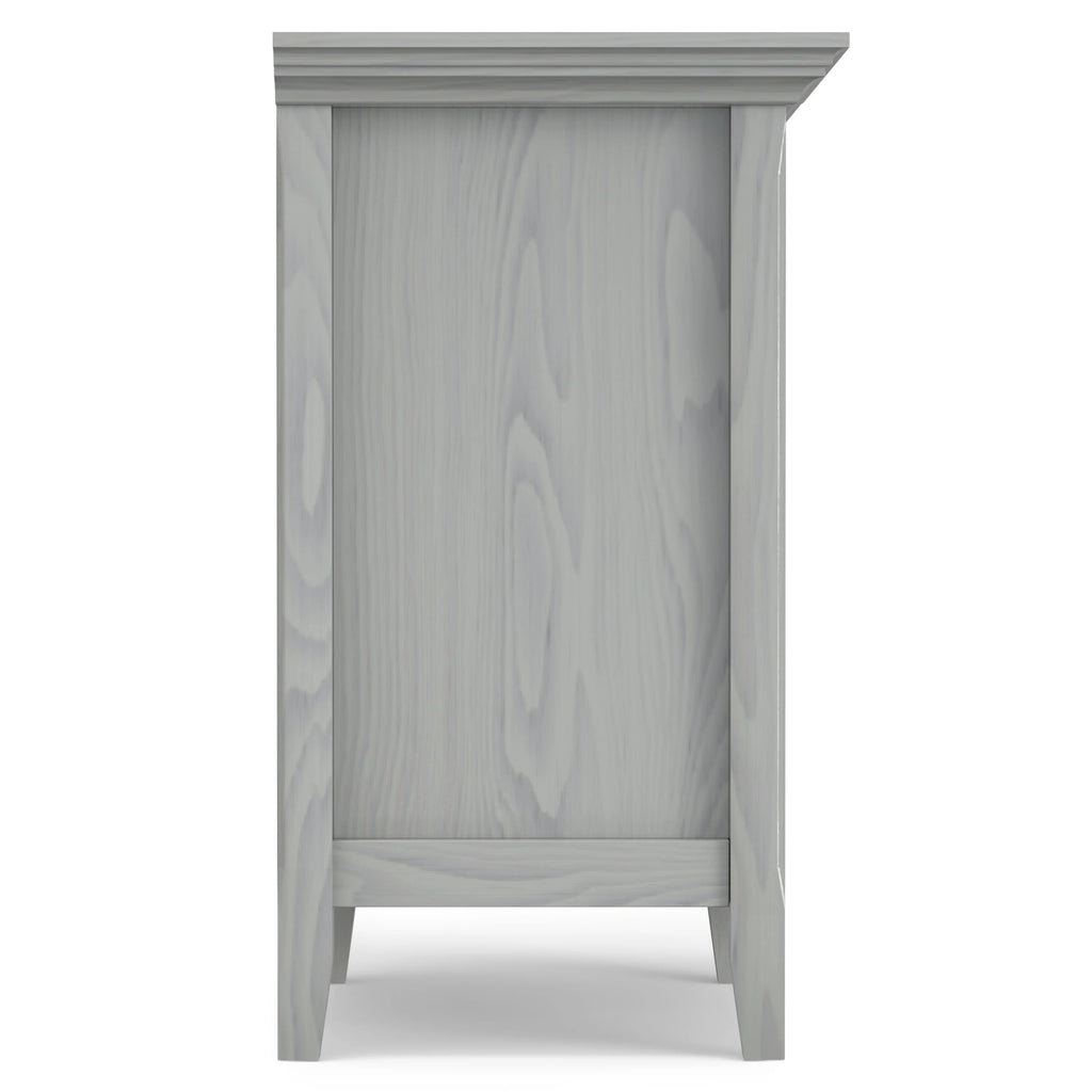24 Inch Wide Solid Wood Nightstand, Bedside Table and Bedroom End Table