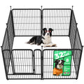 32" Dog Playpen for Small Dogs, Portable Indoor Outdoor Pet Exercise Pen for Puppies and Small Pets