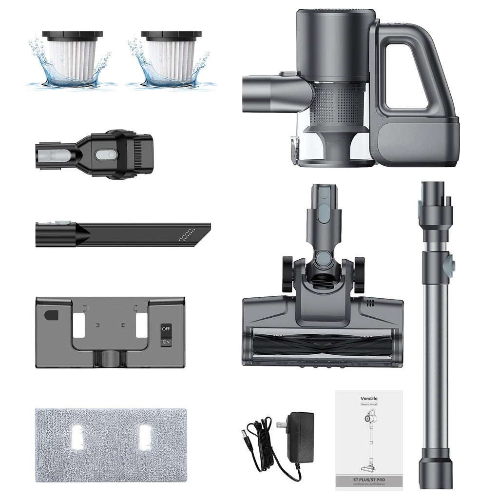 Cordless 2-in-1 Vacuum Cleaner and Mop Combo