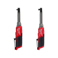 12V Cordless Extended Reach High-Speed Ratchet Set, 1/4-Inch and 3/8-Inch Drive Electric Ratchets, Lithium-Ion Battery Powered