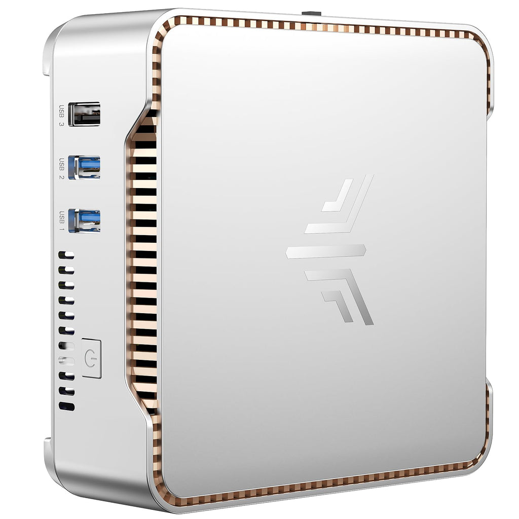 Mini PC, 16GB RAM, 512GB M.2 SSD, Compact Mini Computer for Home, Office and Everyday Computing