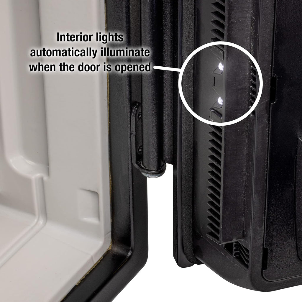 1.23 Cu Ft Waterproof and Fireproof Digital Safe Box, Alloy Steel Security Safe for Home and Office
