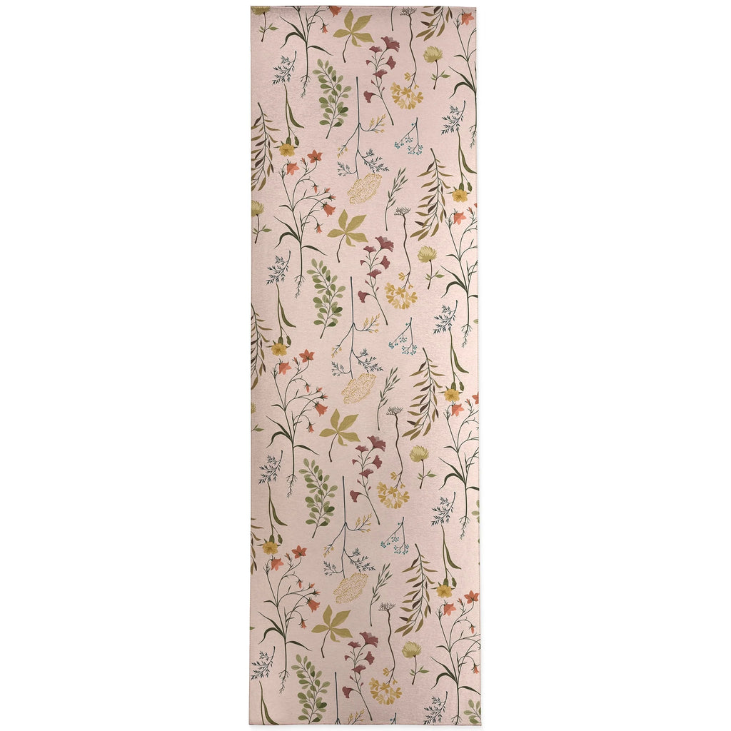 Fall Botanical Floral Kitchen Mat, Decorative Anti Fatigue Non Slip Floor Rug for Kitchen and Home Decor