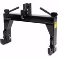 Category 1 3-Point Quick Hitch, Tractor Implement Attachment with Hook and Clevis