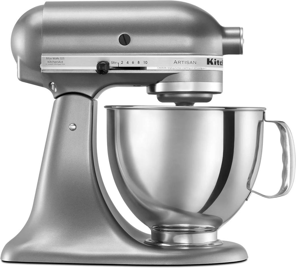 5-Quart Tilt-Head Stand Mixer, Electric Kitchen Mixer with Bowl, Multi-Speed Settings for Baking, Mixing and Food Preparation