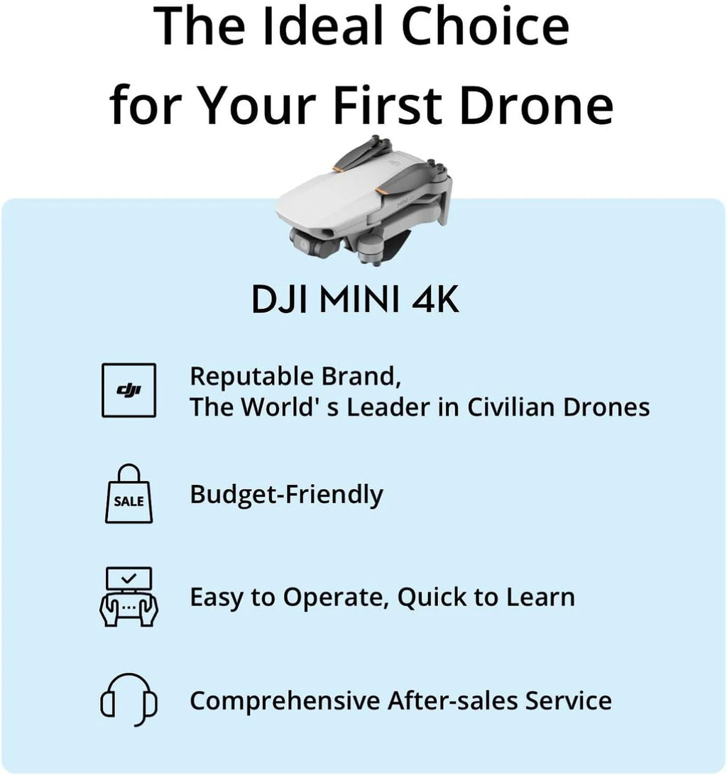 4K UHD Camera Drone Under 249g with 3-Axis Gimbal, 10 km Video Transmission, Auto Return and 31-Min. Flight Time