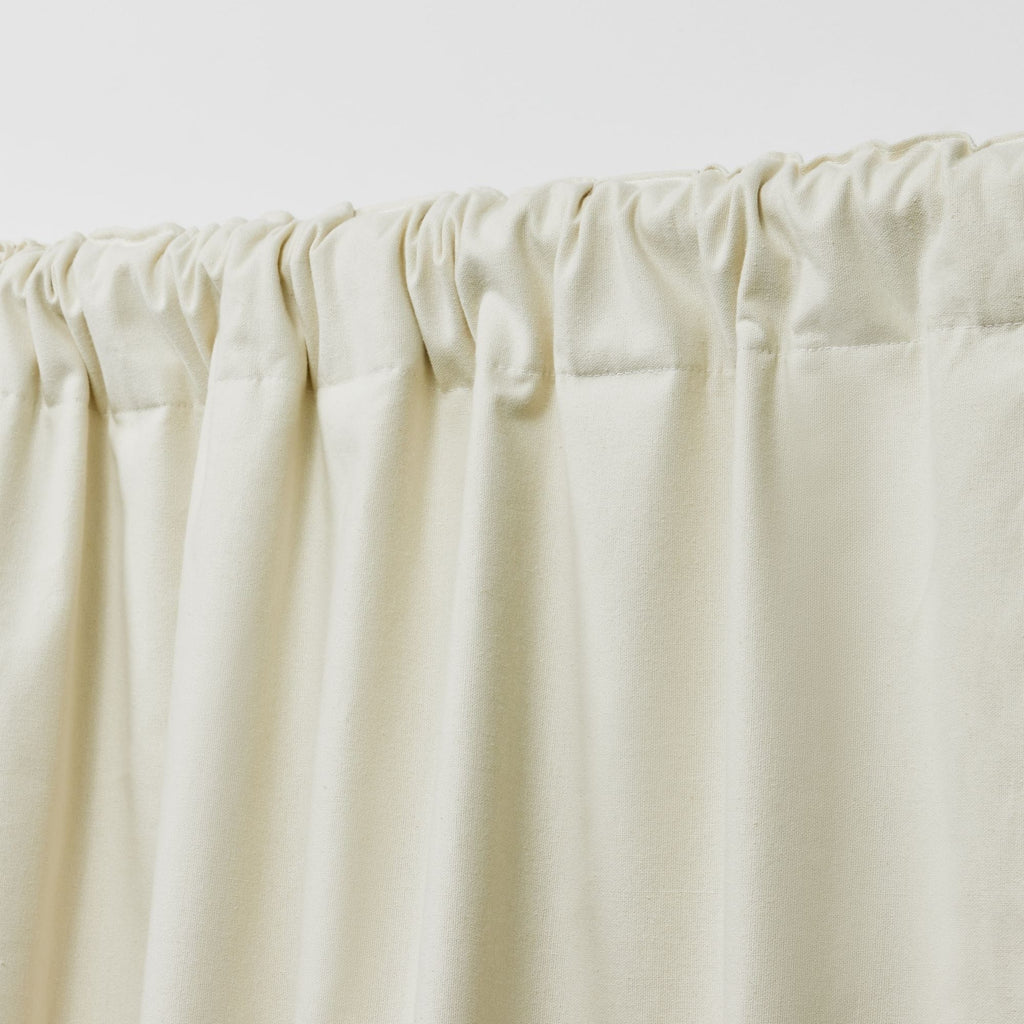 Blackout Single Curtain Panel, Back Tab and Rod Pocket Window Curtain