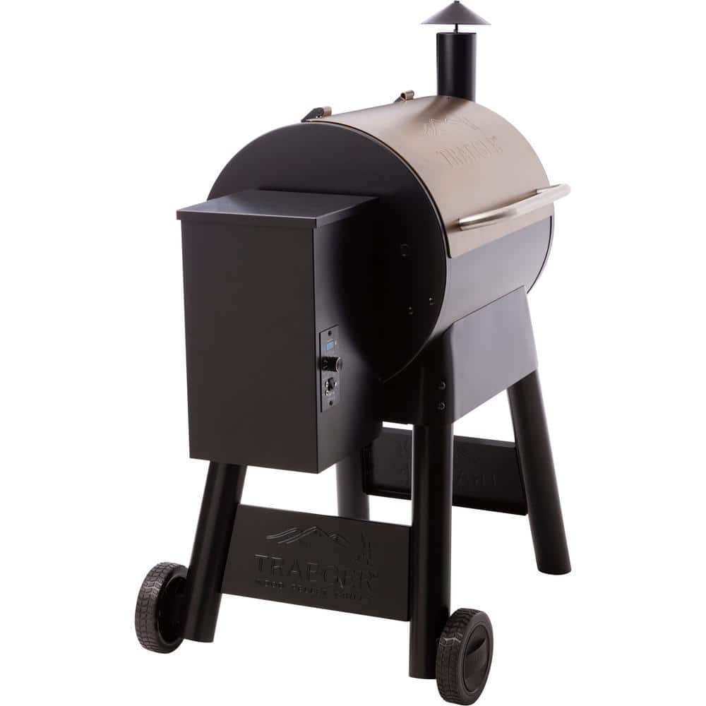 22-Inch Pellet Grill, Bronze