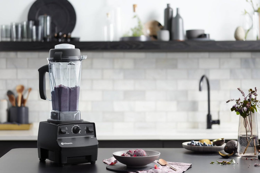 Blender with 64-Oz. Container, Self-Cleaning, Black