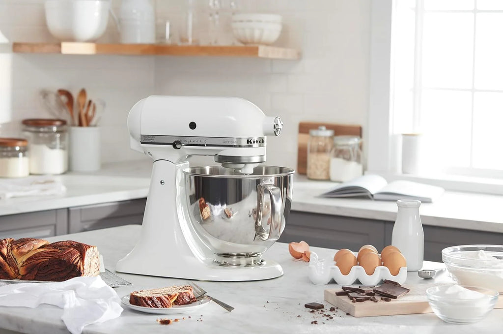 5-Quart Tilt-Head Stand Mixer, Electric Kitchen Mixer with Bowl, Multi-Speed Settings for Baking, Mixing and Food Preparation