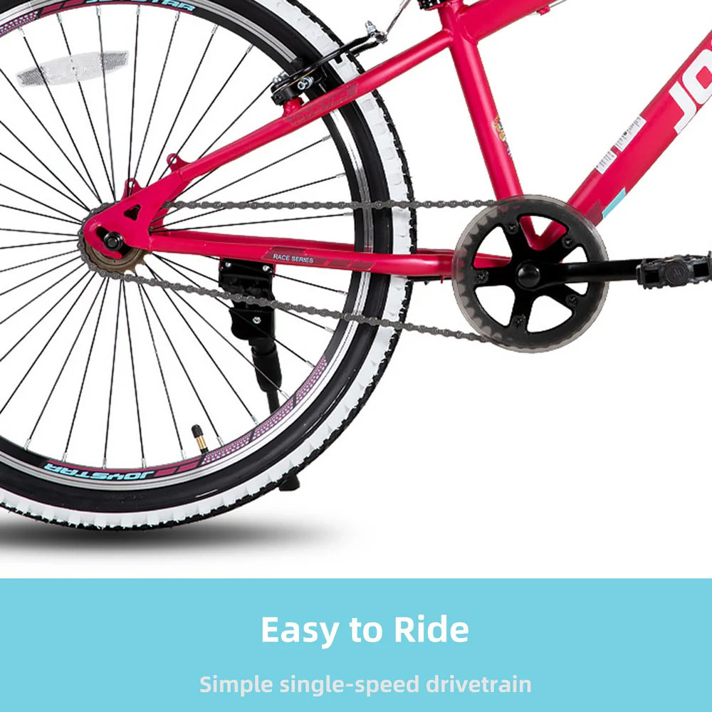 20-Inch/24-Inch Kids Mountain Bike, Single-Speed Bicycle