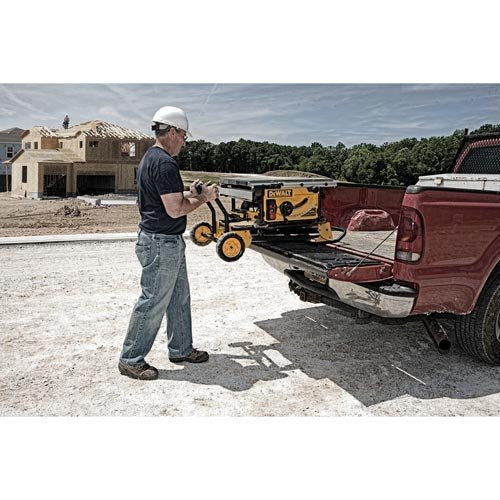 10" 15A Table Saw with Rolling Stand – 32-1/2" Rip Capacity, Portable Jobsite Saw